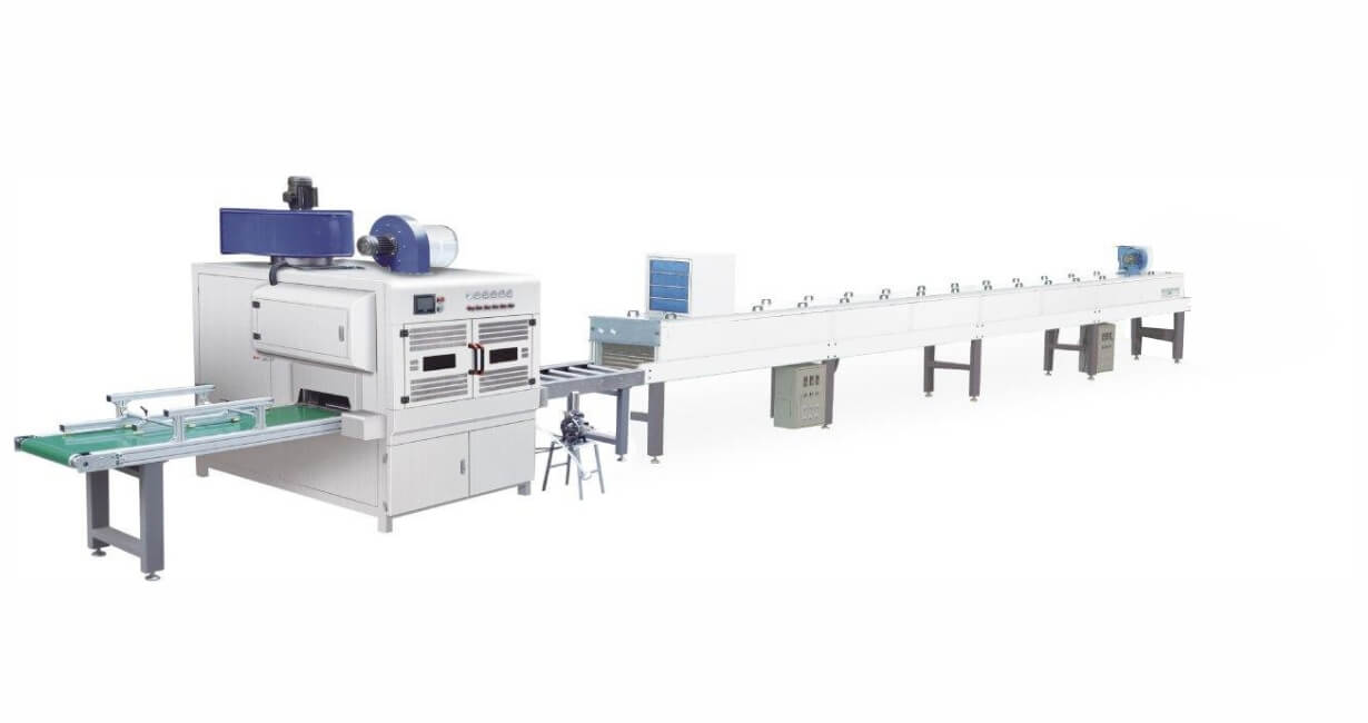 Assemble ONETECH automatic painting line painting of profile 